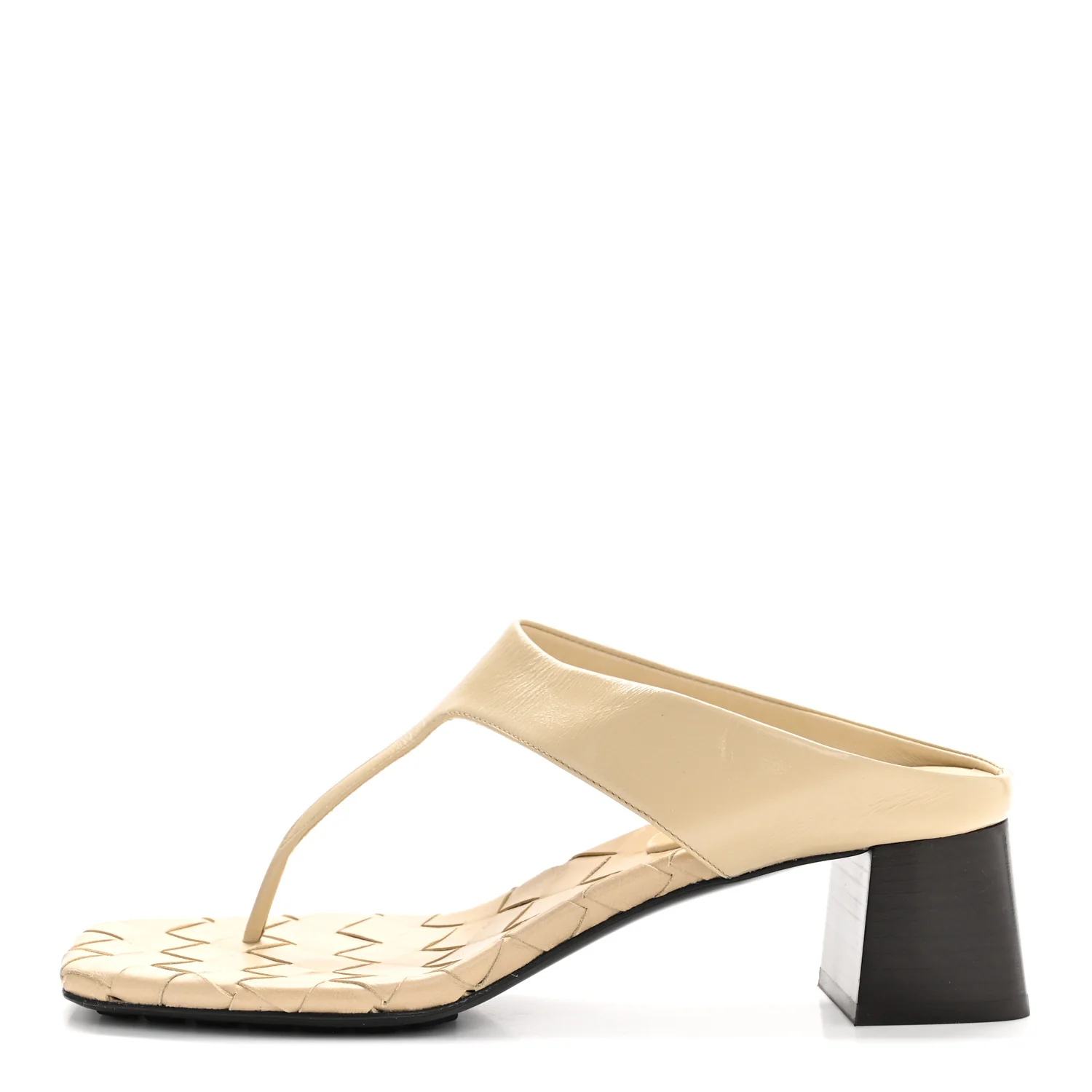 Cushion Lux Marella Thong Sandals 37 Light Butterscotch - Image 2
