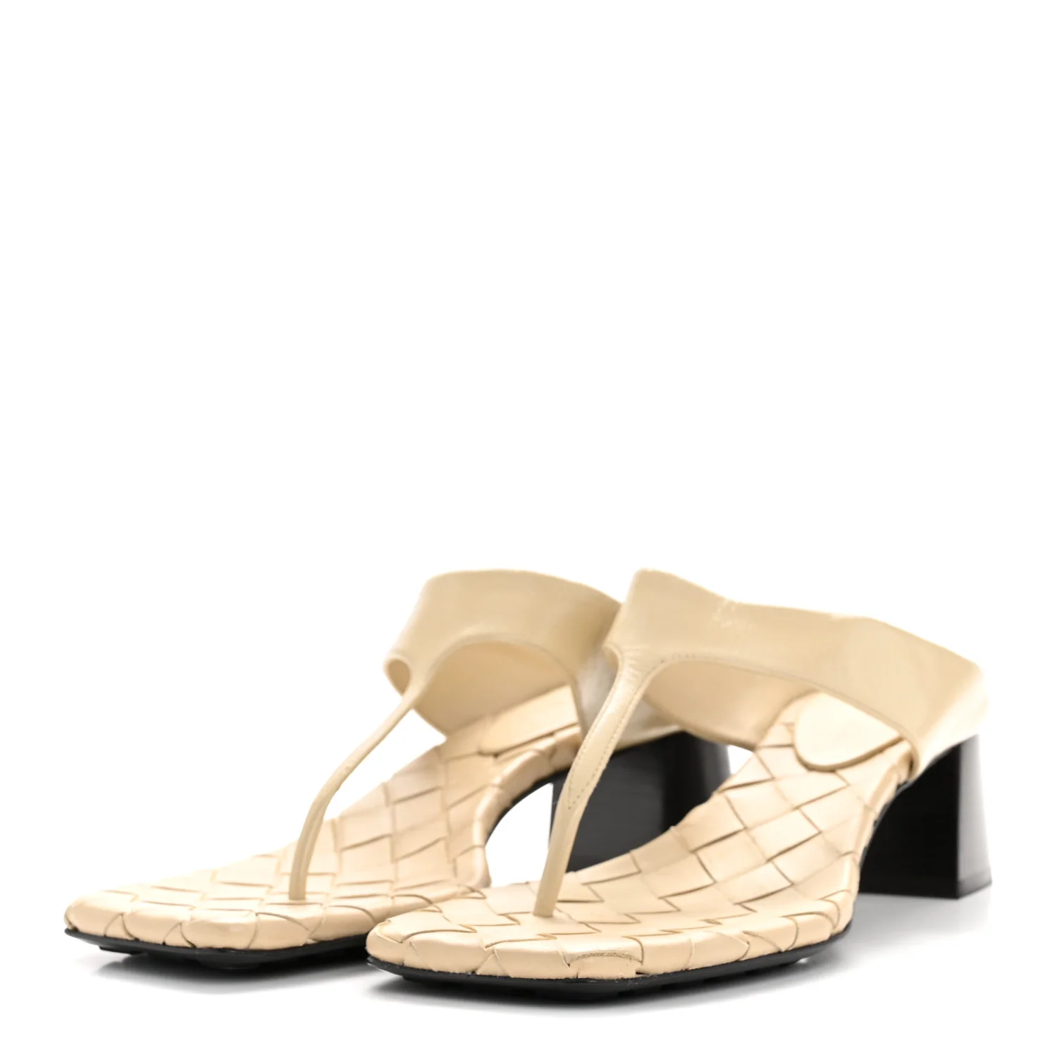 Cushion Lux Marella Thong Sandals 37 Light Butterscotch - Image 8