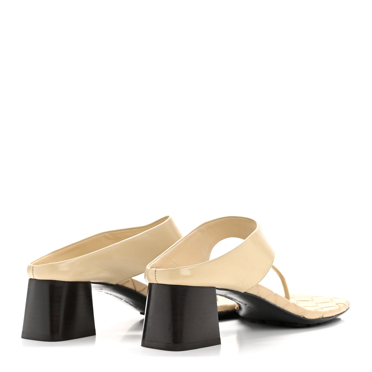 Cushion Lux Marella Thong Sandals 37 Light Butterscotch - Image 9