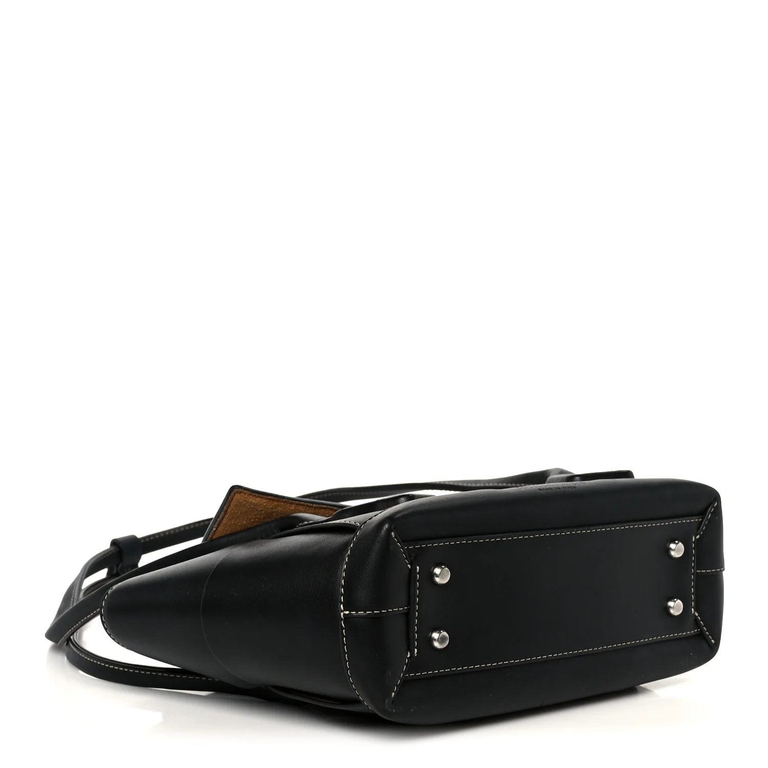 French Calfskin Maxi Intrecciato Arco 33 Black - Image 4