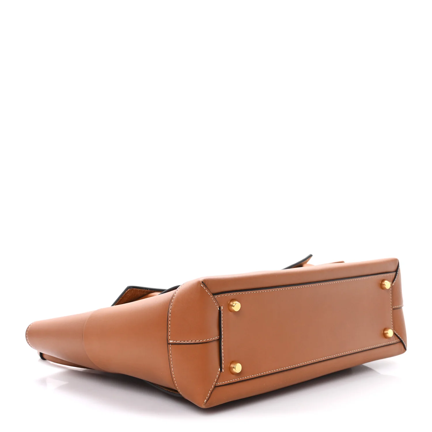 French Calfskin Maxi Intrecciato Medium Arco Wood - Image 4