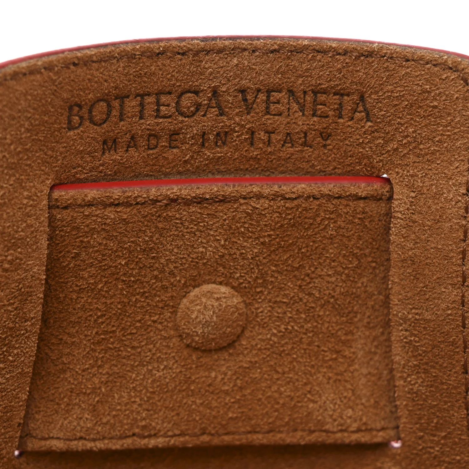 French Calfskin Shell Bag Chili Tomato - Image 7