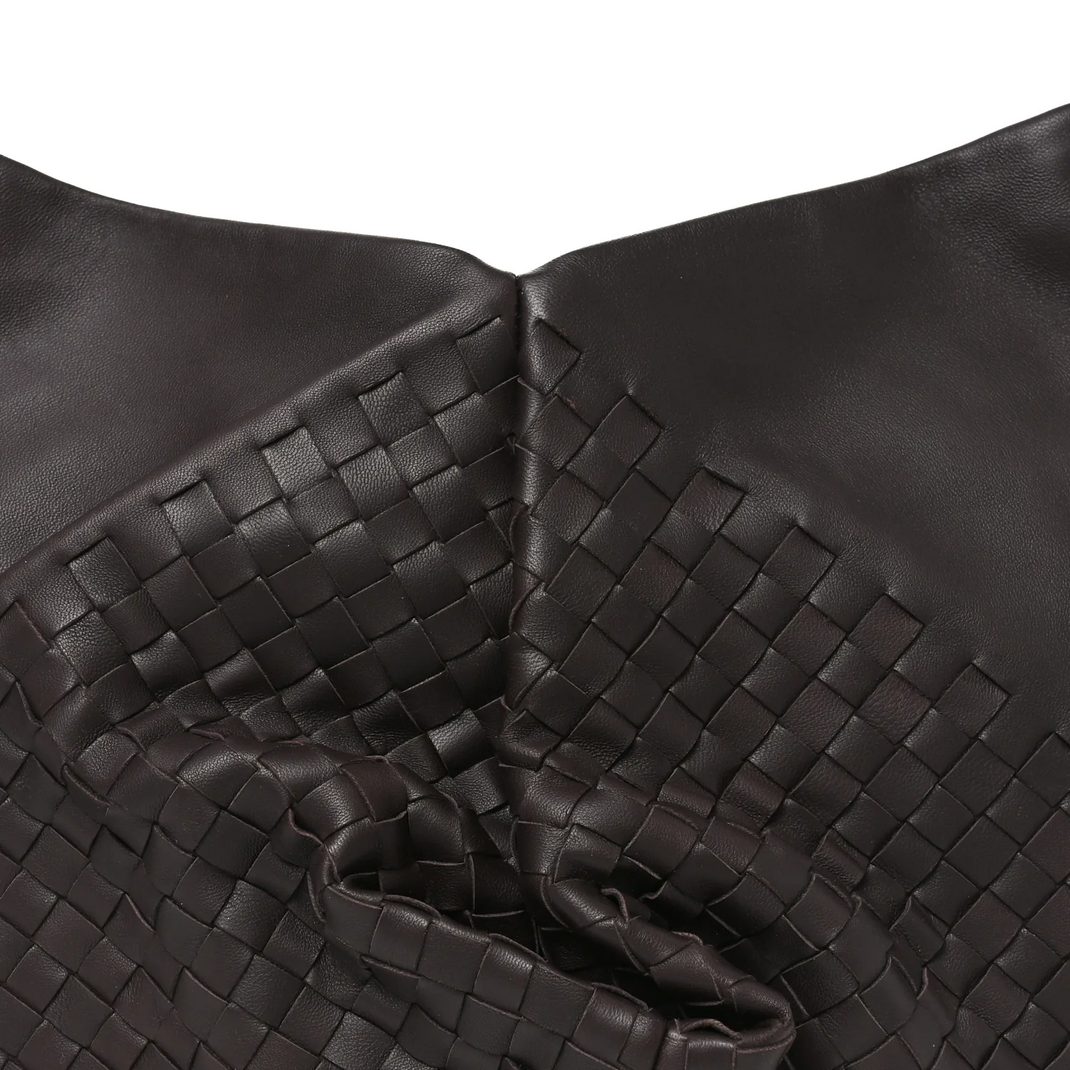 Intrecciato Nappa Aquilone Fortune Cookie Hobo Ebano - Image 10