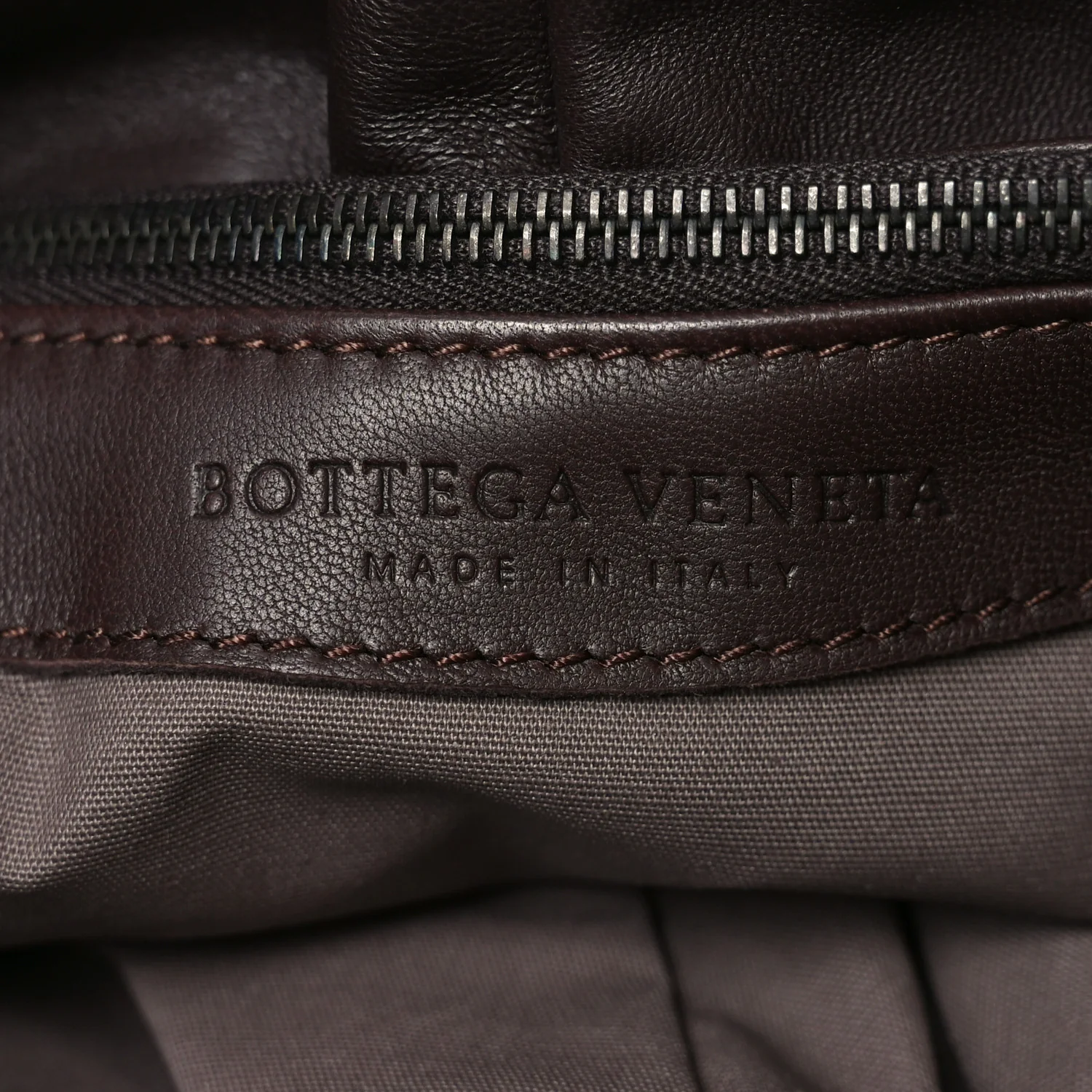 Intrecciato Nappa Aquilone Fortune Cookie Hobo Ebano - Image 6