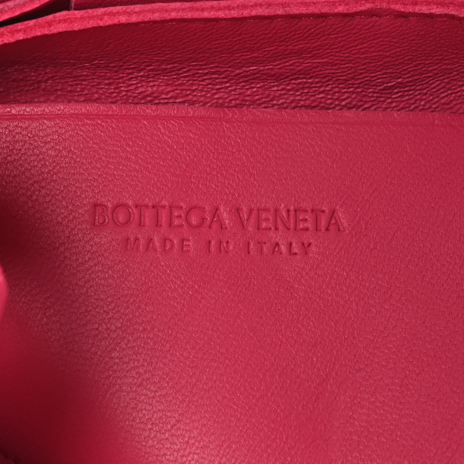 Lambskin Maxi Intrecciato Extra Mini Cassette Crossbody Bag Bon Bon - Image 6