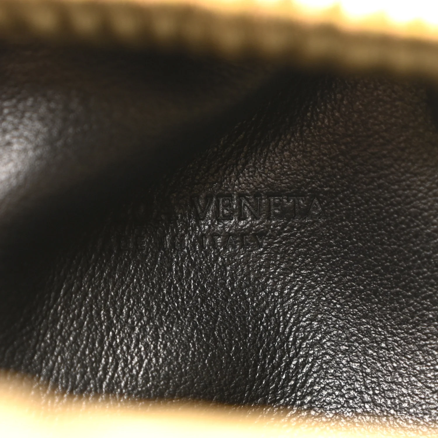Metallic Bark Calfskin The Mini Pouch Gold - Image 16