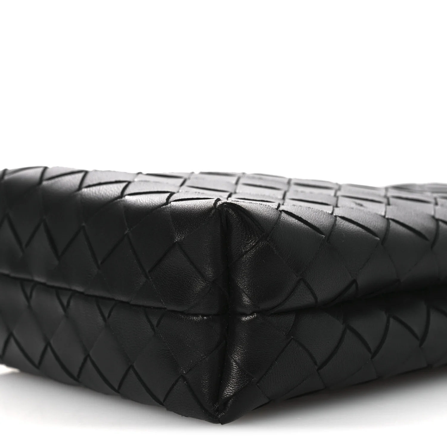 Nappa Intrecciato Andiamo Phone Pouch Black - Image 9