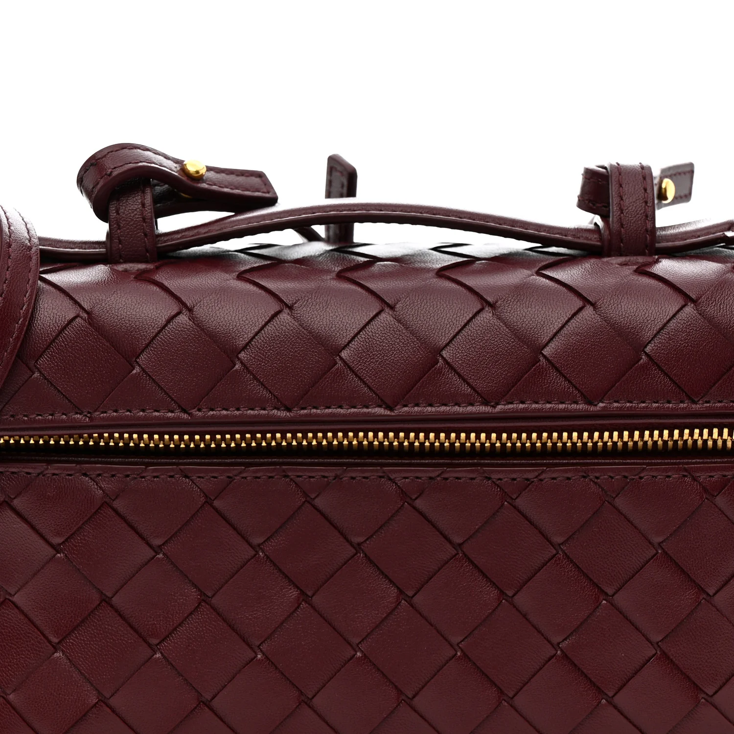 Nappa Intrecciato Bang Bang Vanity Case Barolo - Image 8