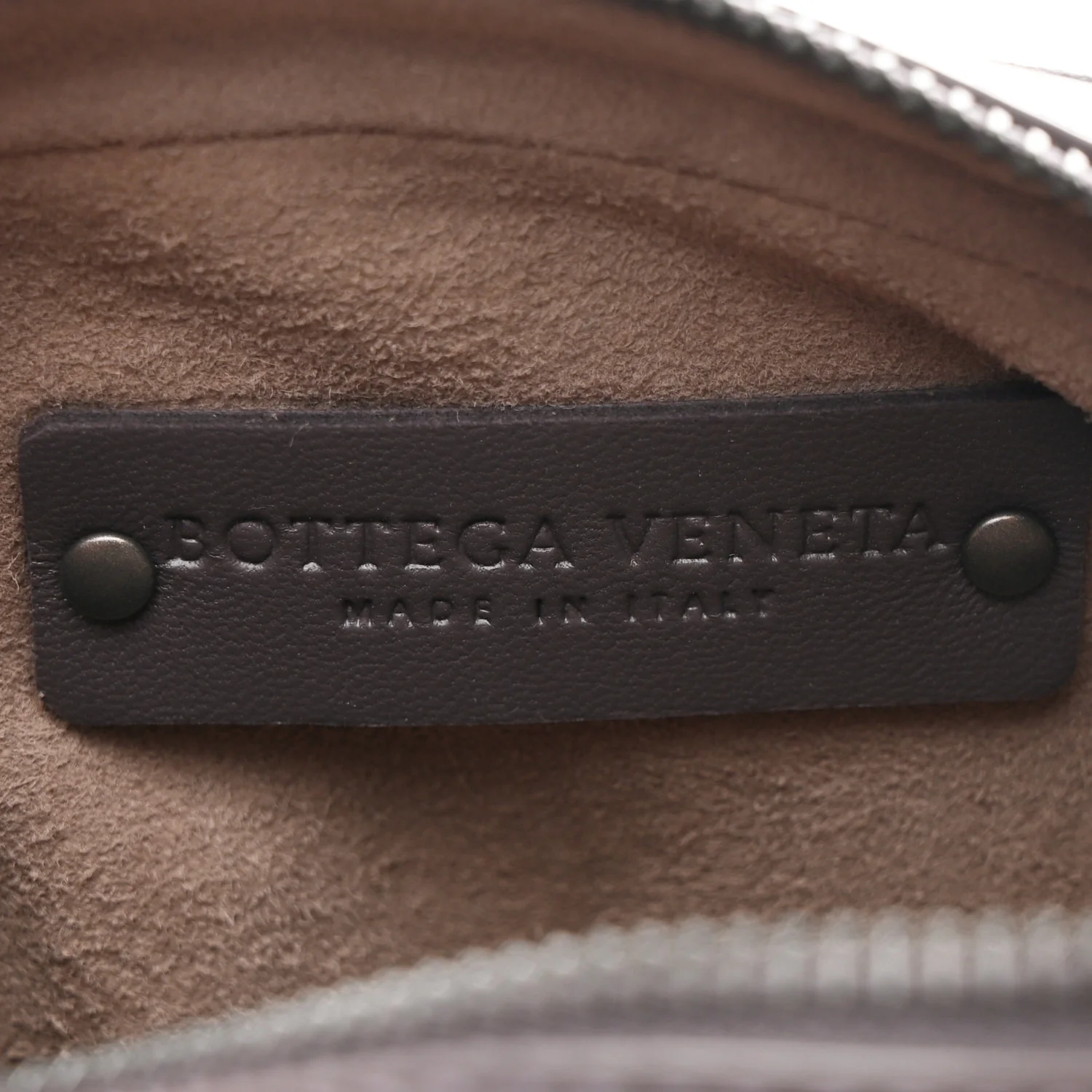 Nappa Intrecciato Belt Bag Aubergine - Image 6