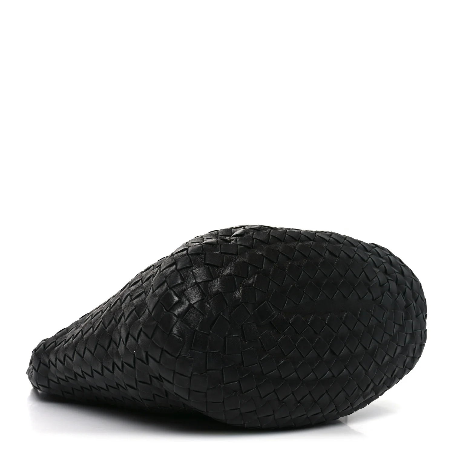 Nappa Intrecciato Bucket Bag Black - Image 4