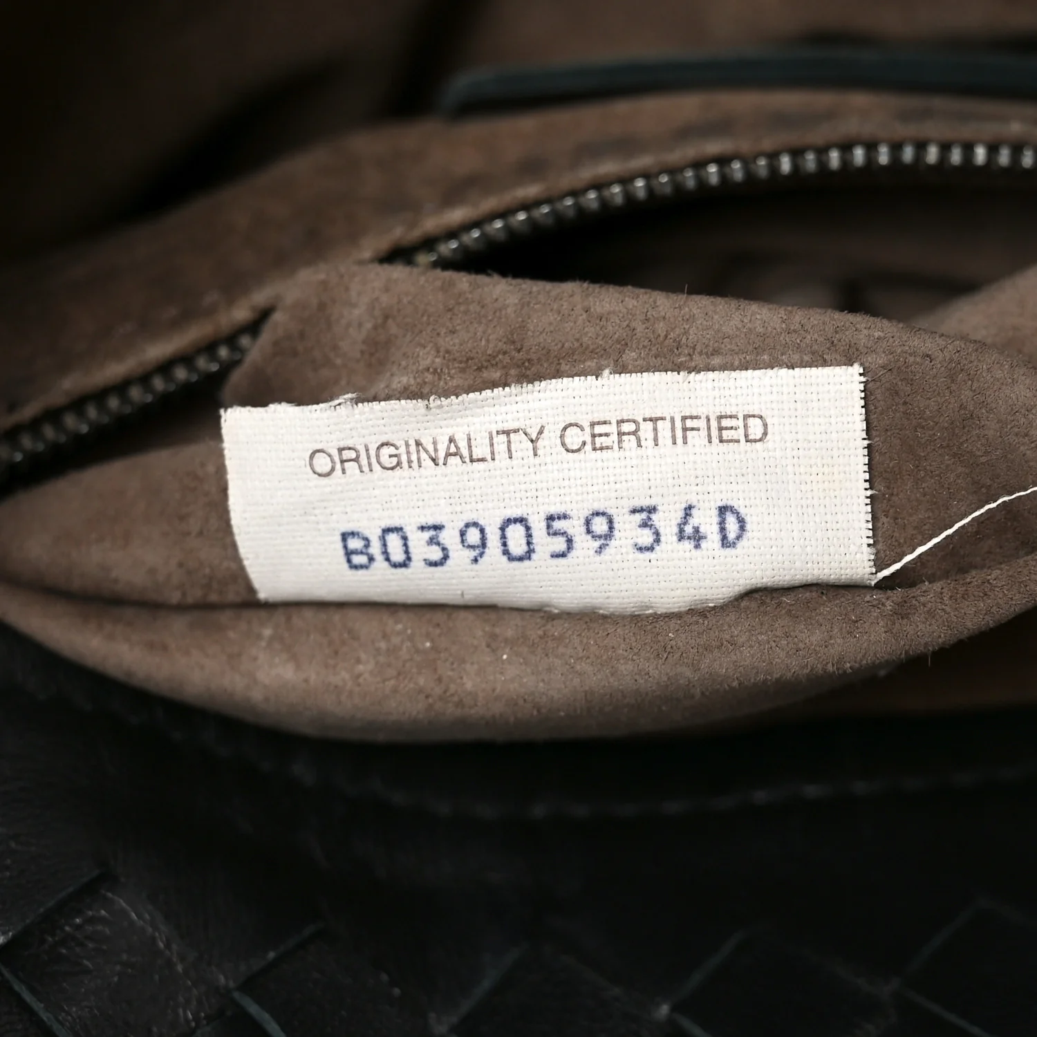 Nappa Intrecciato Bucket Bag Black - Image 7