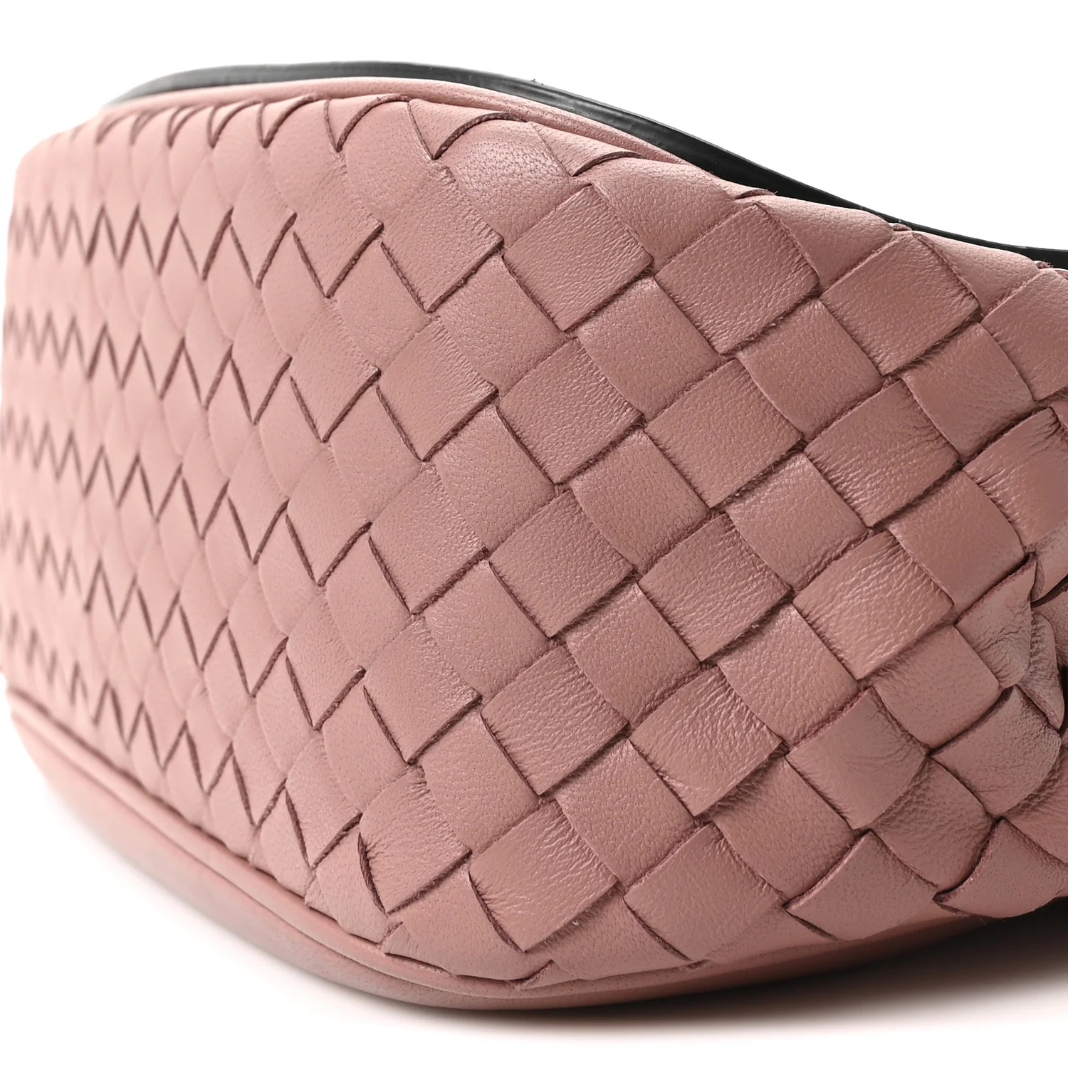 Nappa Intrecciato BV Luna Shoulder Bag Deco Rose - Image 10