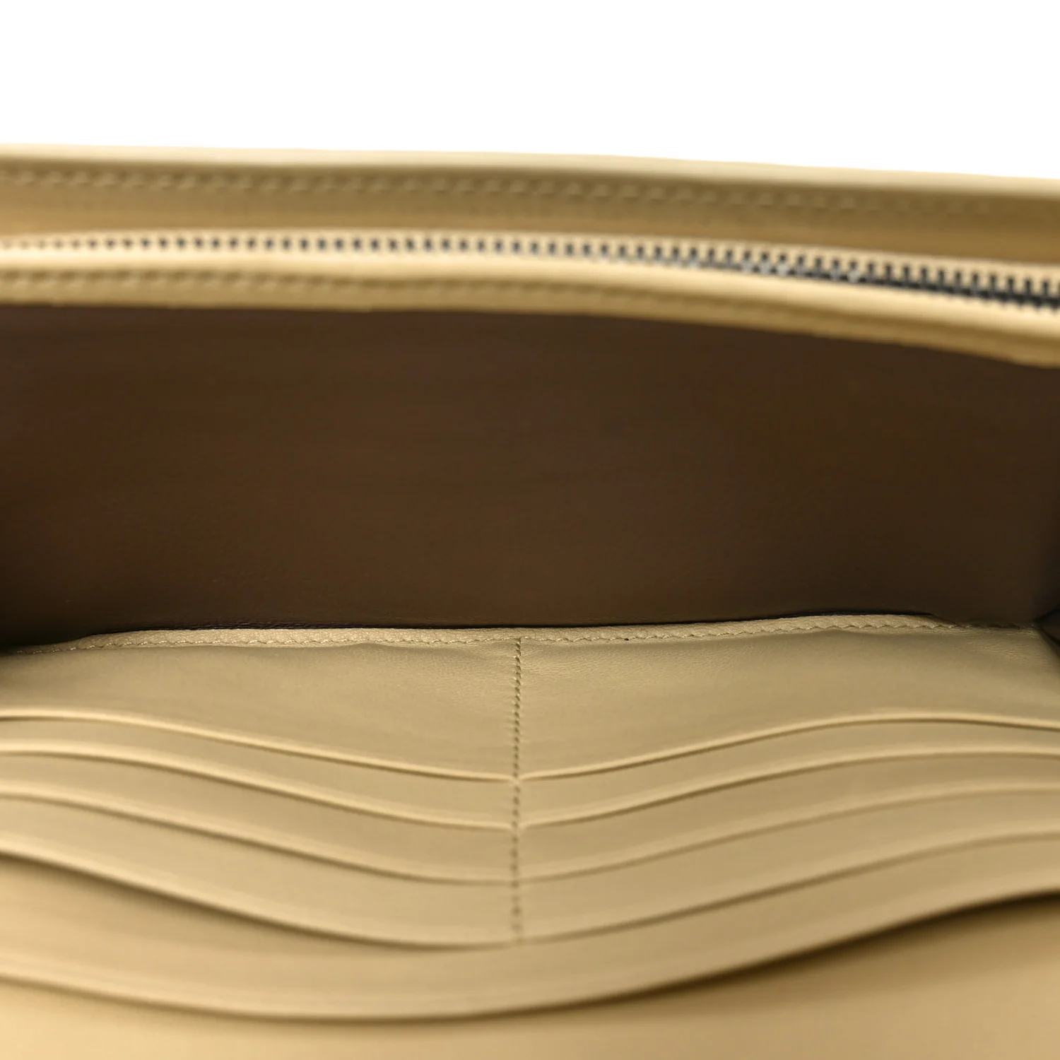 Nappa Intrecciato Continental Flap Wallet New Sand - Image 5