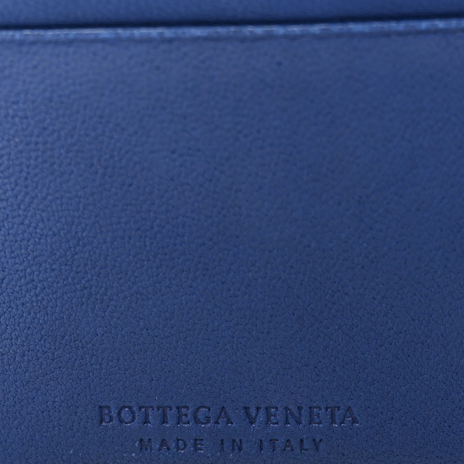 Nappa Intrecciato Continental Snap Wallet Cobalt - Image 7