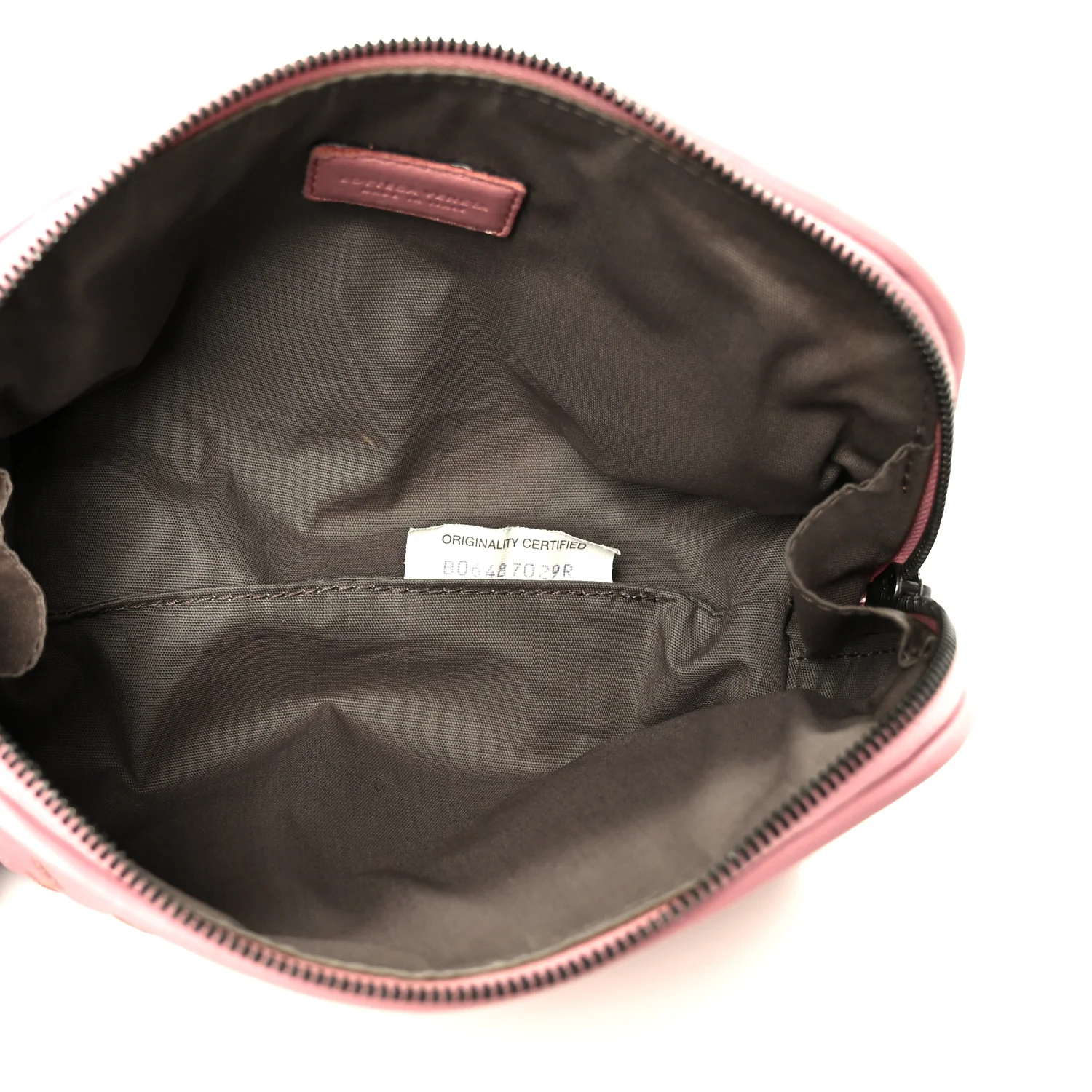 Nappa Intrecciato Cosmetic Pouch Watteau - Image 5