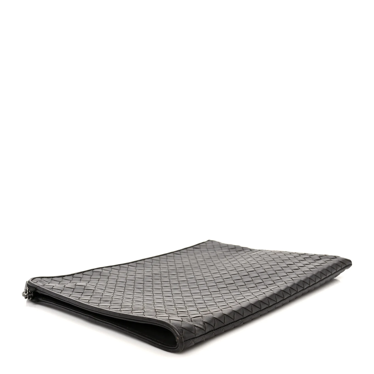 Nappa Intrecciato Document Case Ebano - Image 4