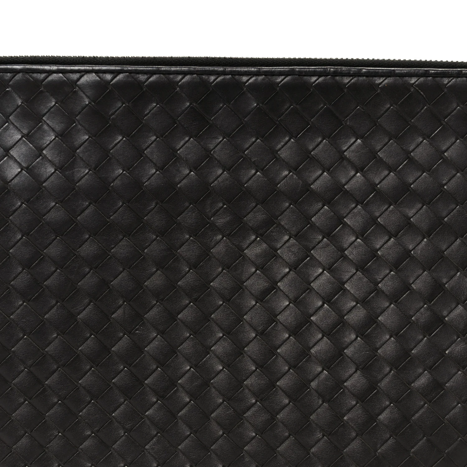 Nappa Intrecciato Document Case Ebano - Image 9