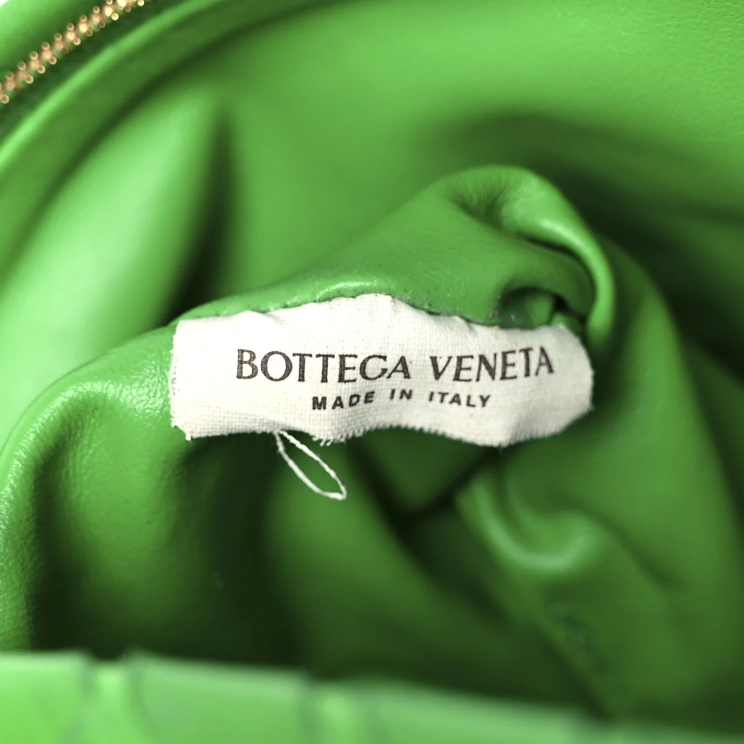 Nappa Intrecciato Flat Zip Pouch Parakeet - Image 7