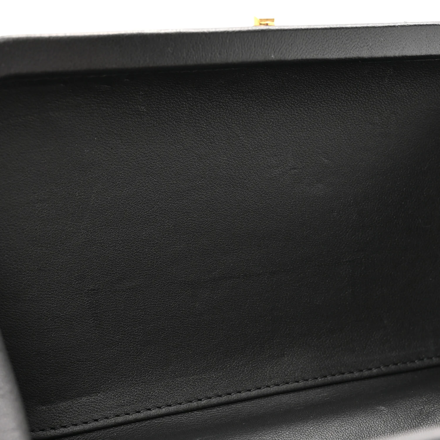 Nappa Intrecciato Knot Clutch Black - Image 7