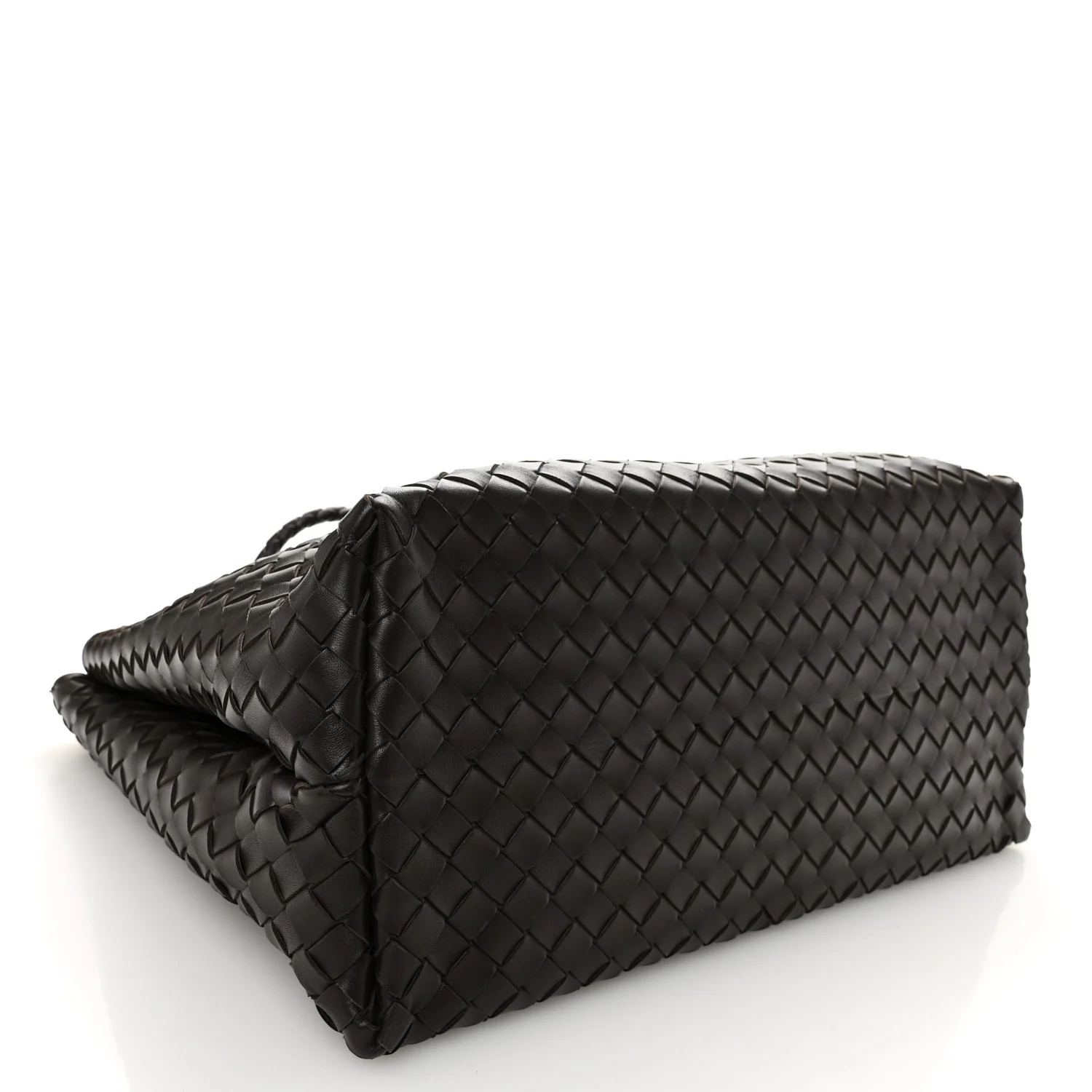 Nappa Intrecciato Large Andiamo Shoulder Bag Fondant - Image 4