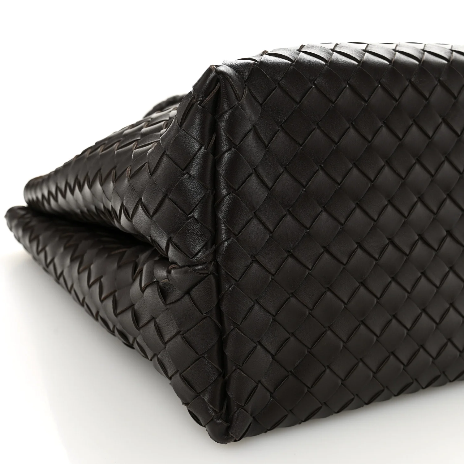 Nappa Intrecciato Large Andiamo Shoulder Bag Fondant - Image 8