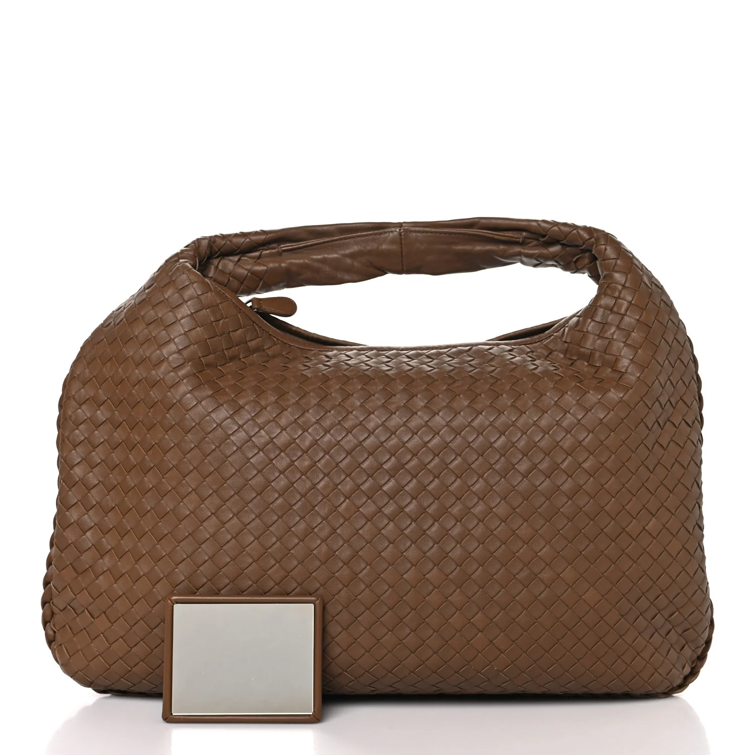 Nappa Intrecciato Large Veneta Hobo Chene - Image 3