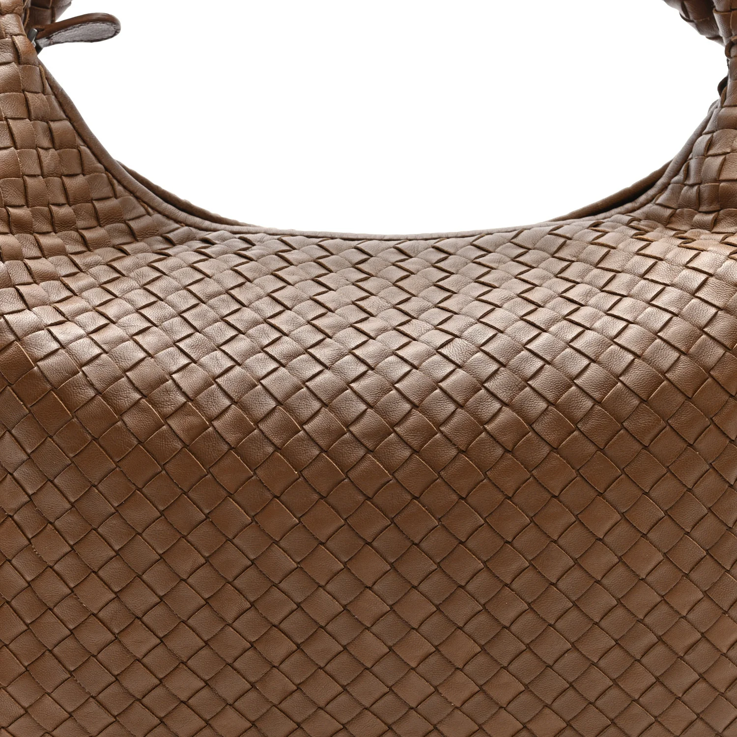 Nappa Intrecciato Large Veneta Hobo Chene - Image 8
