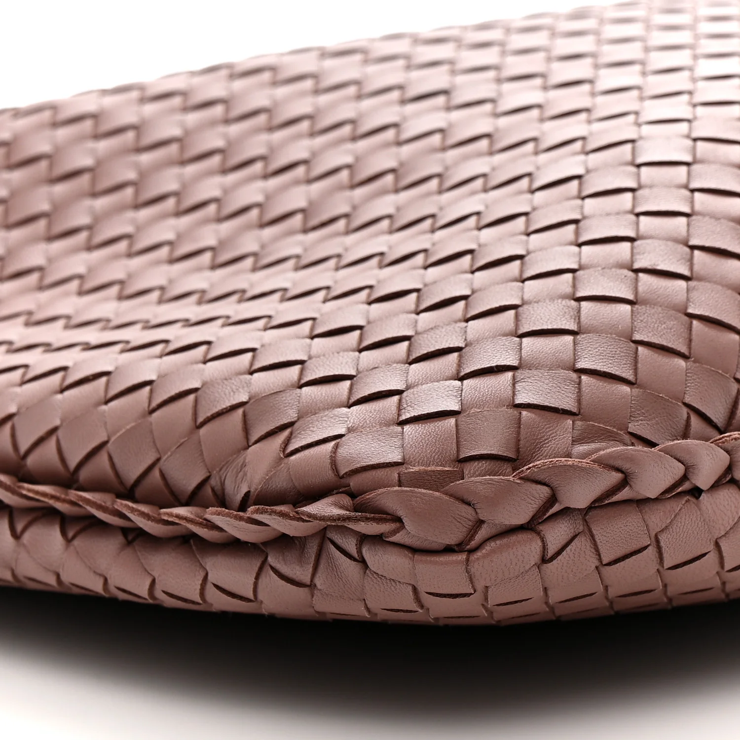 Nappa Intrecciato Large Veneta Hobo Mallow - Image 10