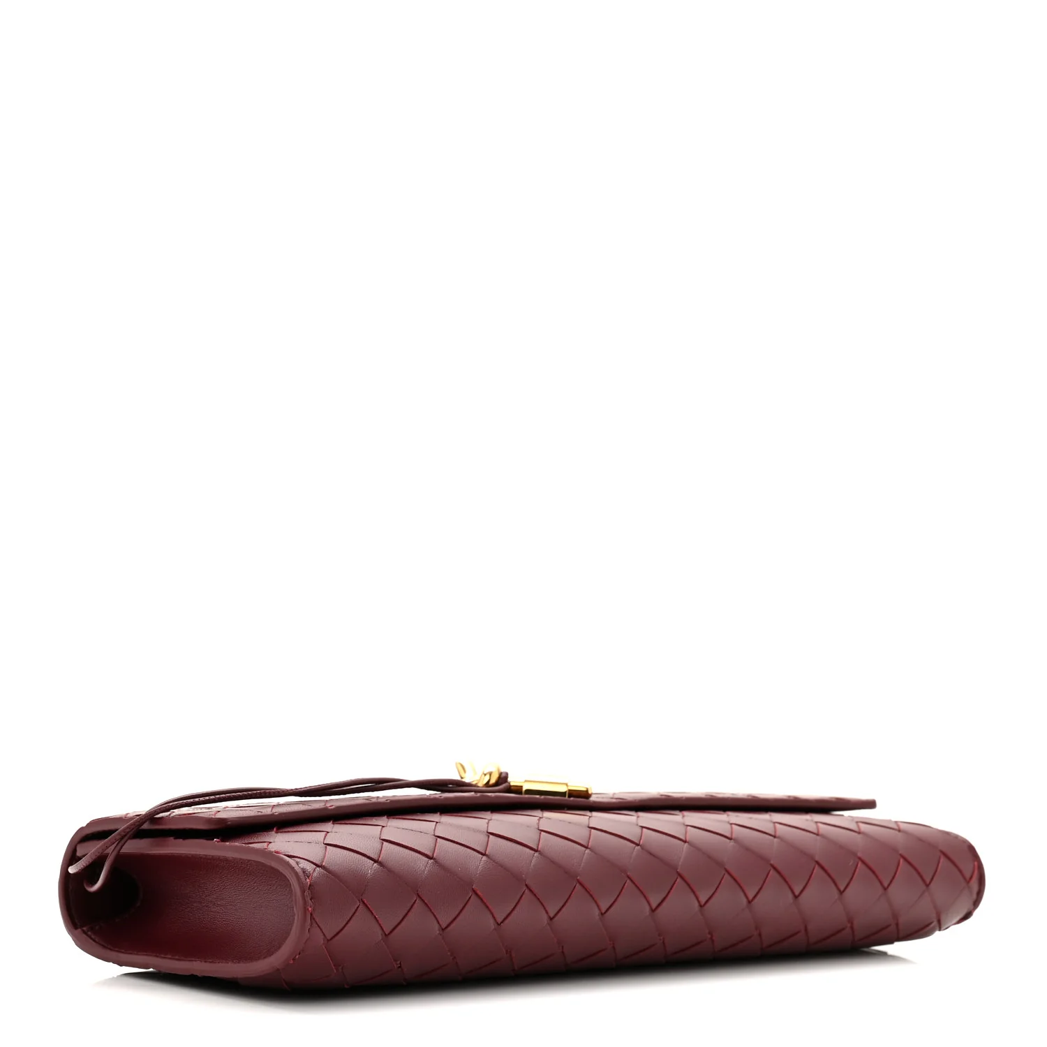 Nappa Intrecciato Long Andiamo Top Handle Clutch Barolo - Image 4