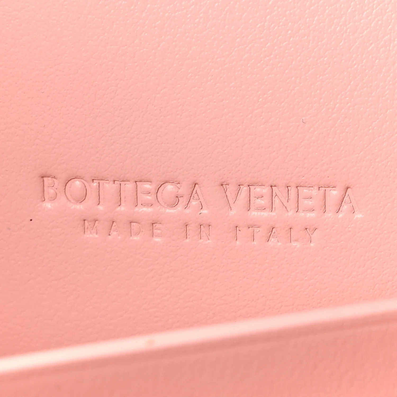 Nappa Intrecciato Long Andiamo Top Handle Clutch Rose - Image 6