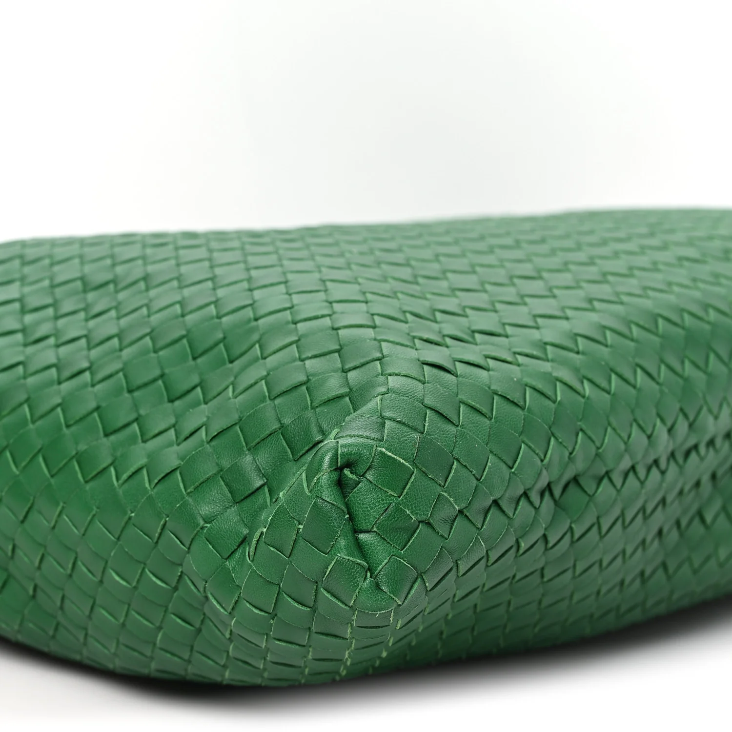 Nappa Intrecciato Maxi Convertible Tote Green - Image 9