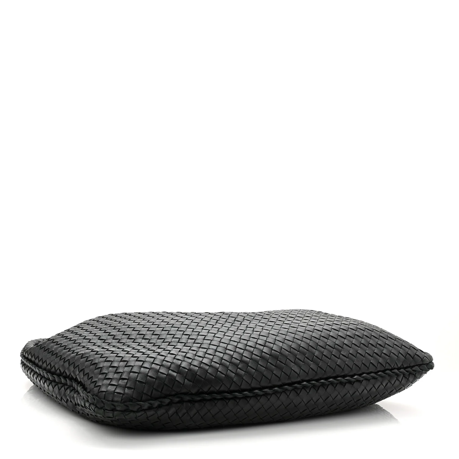Nappa Intrecciato Maxi Veneta Hobo Black - Image 4