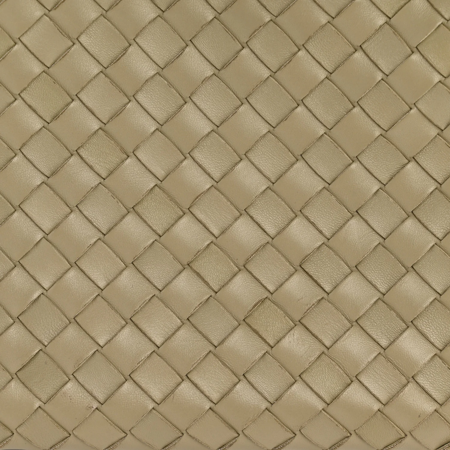Nappa Intrecciato Medium Andiamo Shoulder Bag Travertine - Image 10