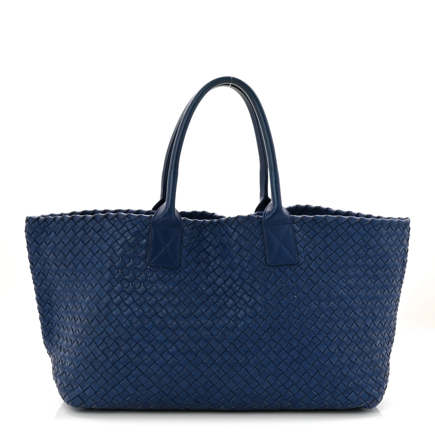 Nappa Intrecciato Medium Cabat Cobalt