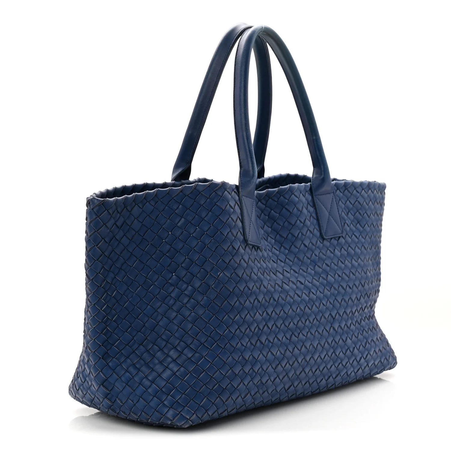 Nappa Intrecciato Medium Cabat Cobalt - Image 4
