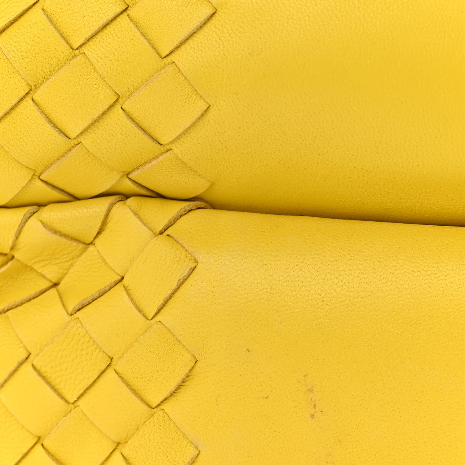 Nappa Intrecciato Medium Campana Buttercup - Image 12