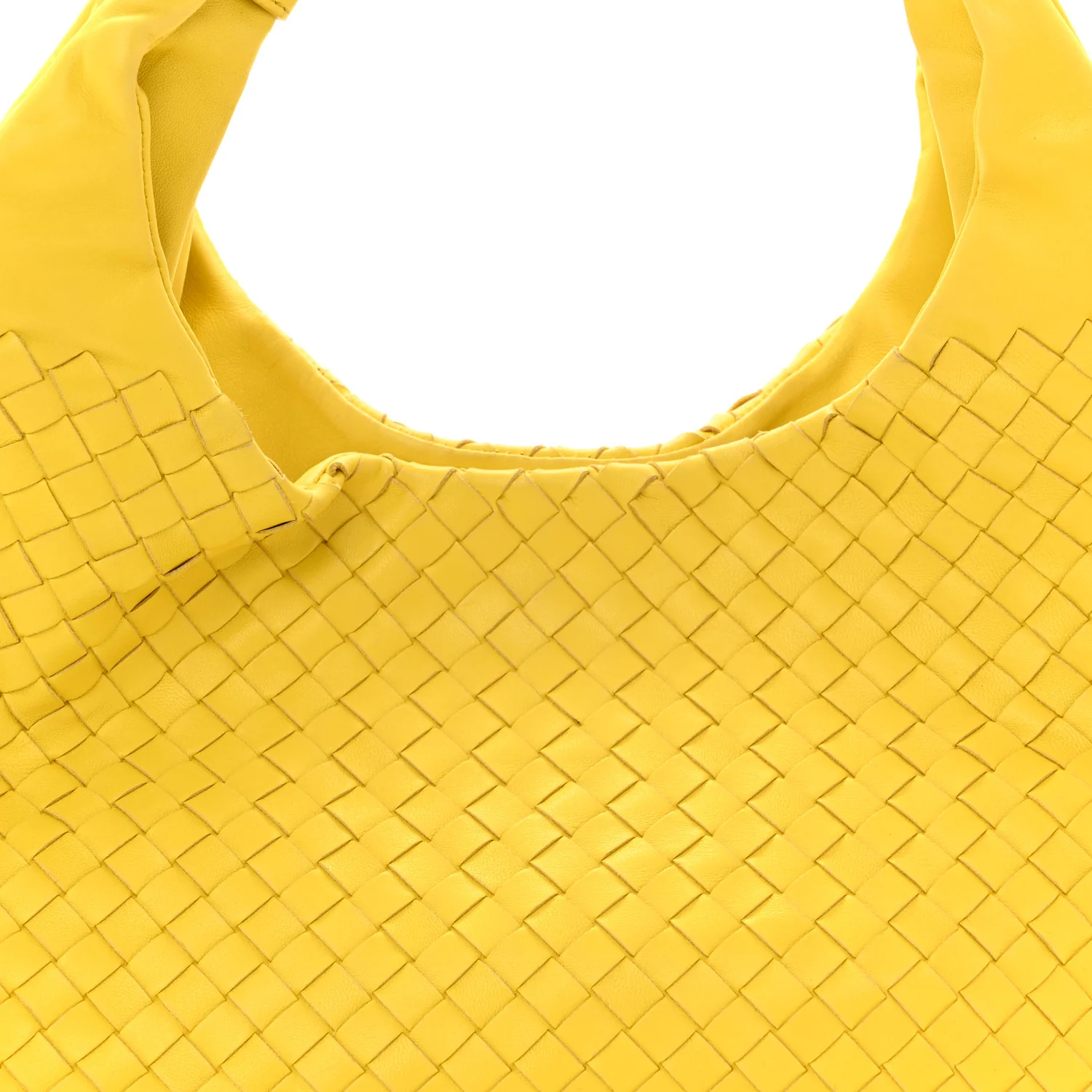 Nappa Intrecciato Medium Campana Buttercup - Image 9