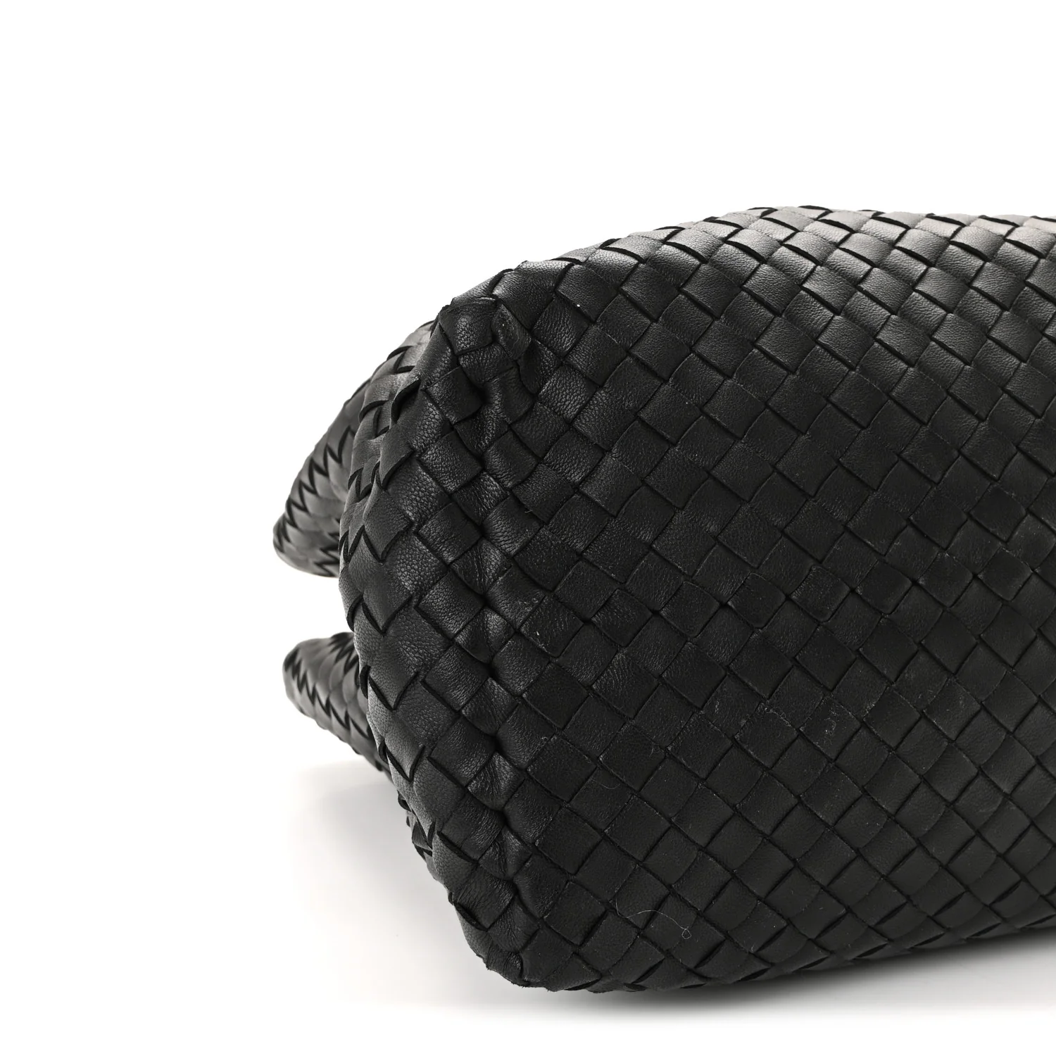 Nappa Intrecciato Medium Classic Chain Strap Tote Black - Image 15