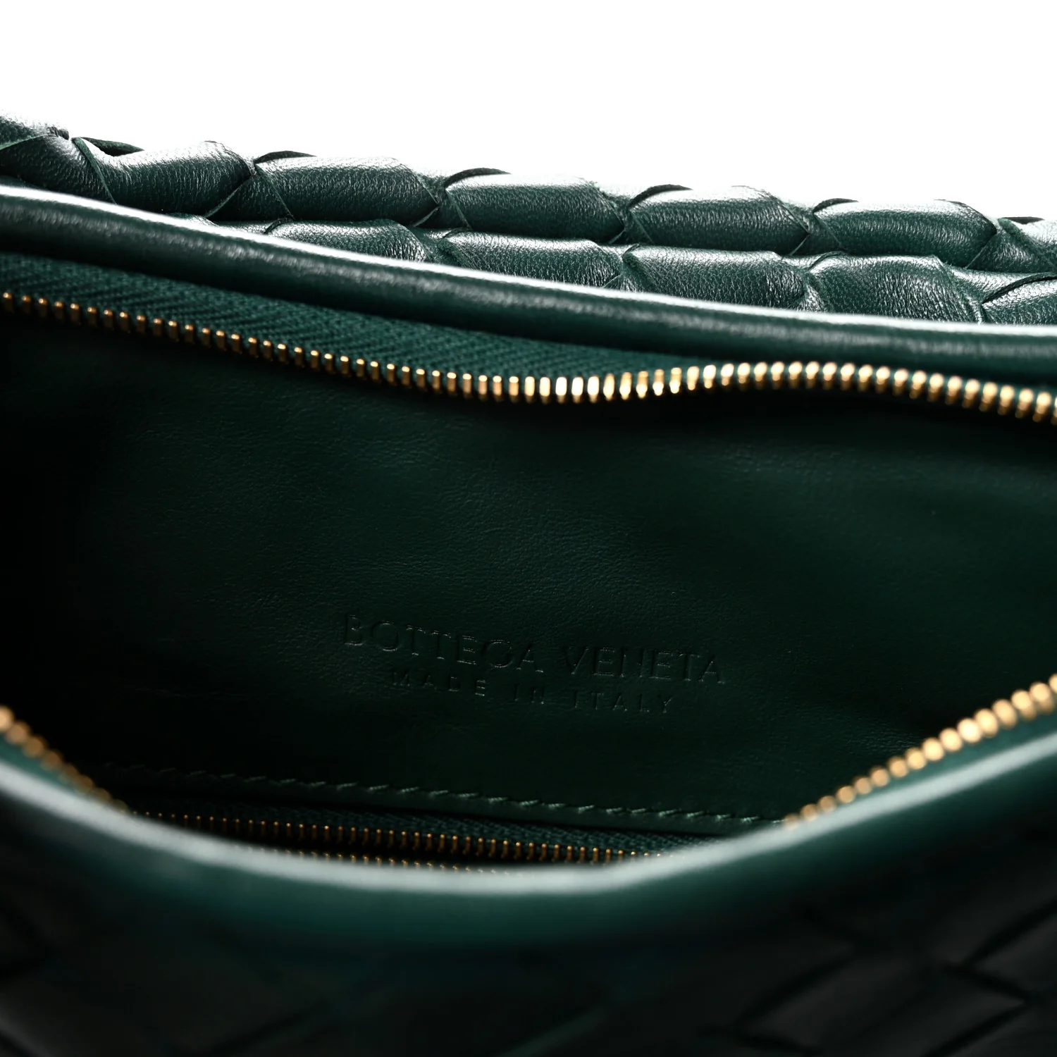 Nappa Intrecciato Medium Gemelli Emerald Green - Image 6