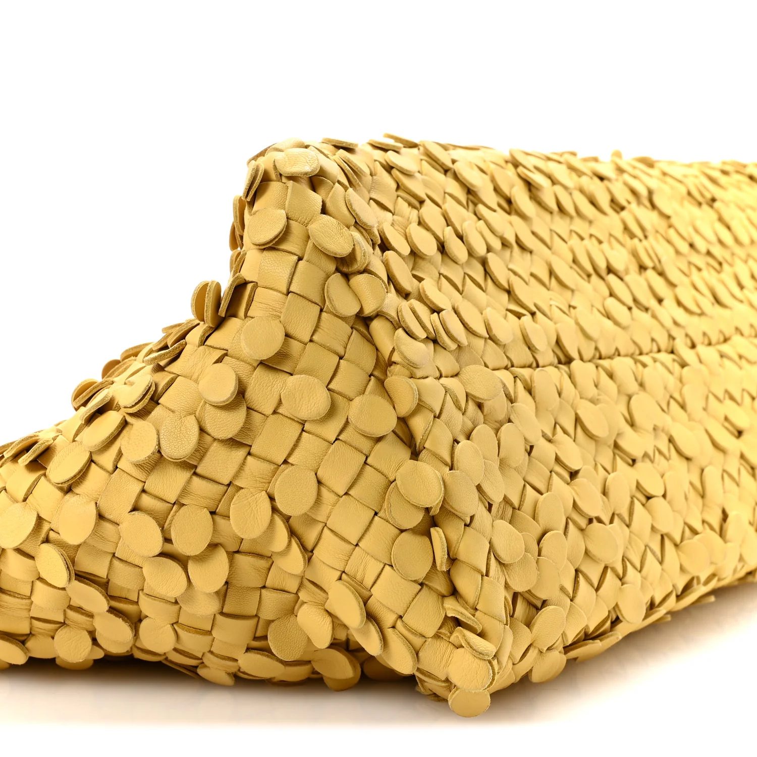 Nappa Intrecciato Medium Paillettes Cabat Poussin - Image 10