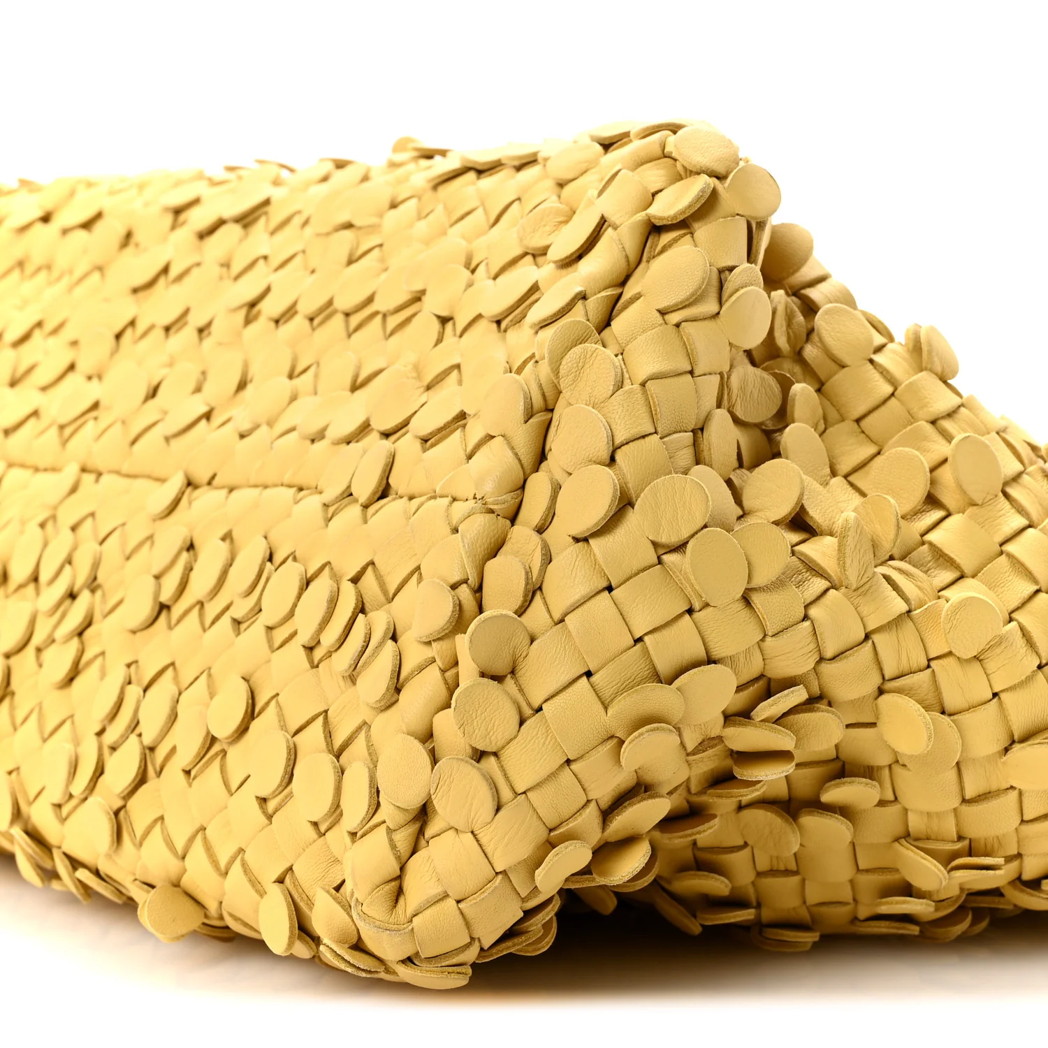 Nappa Intrecciato Medium Paillettes Cabat Poussin - Image 11