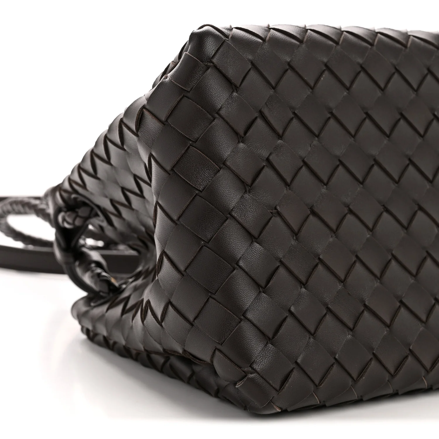 Nappa Intrecciato Medium Parachute Shoulder Bag Fondant - Image 8