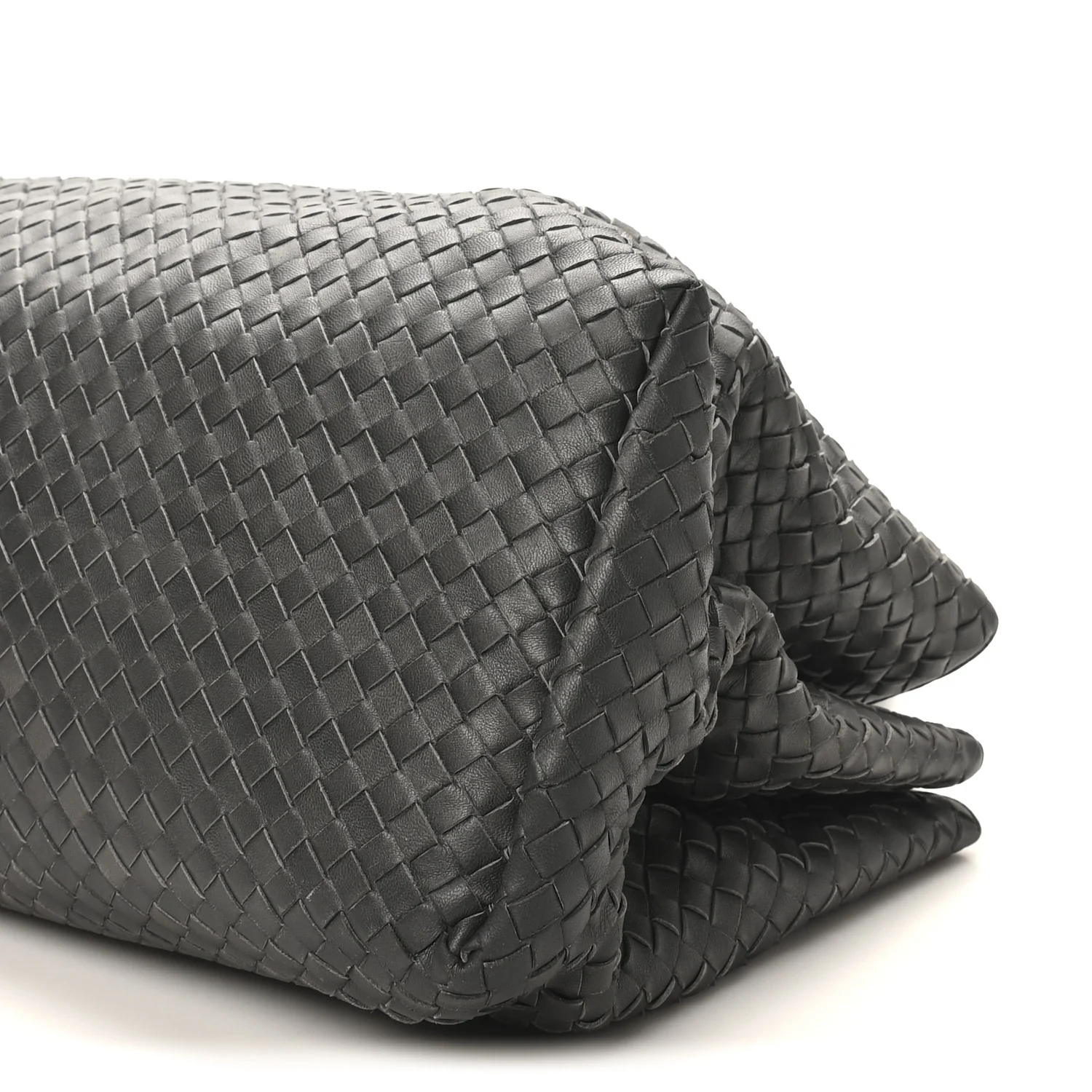 Nappa Intrecciato Medium Roma Tote Ferro Gray - Image 10