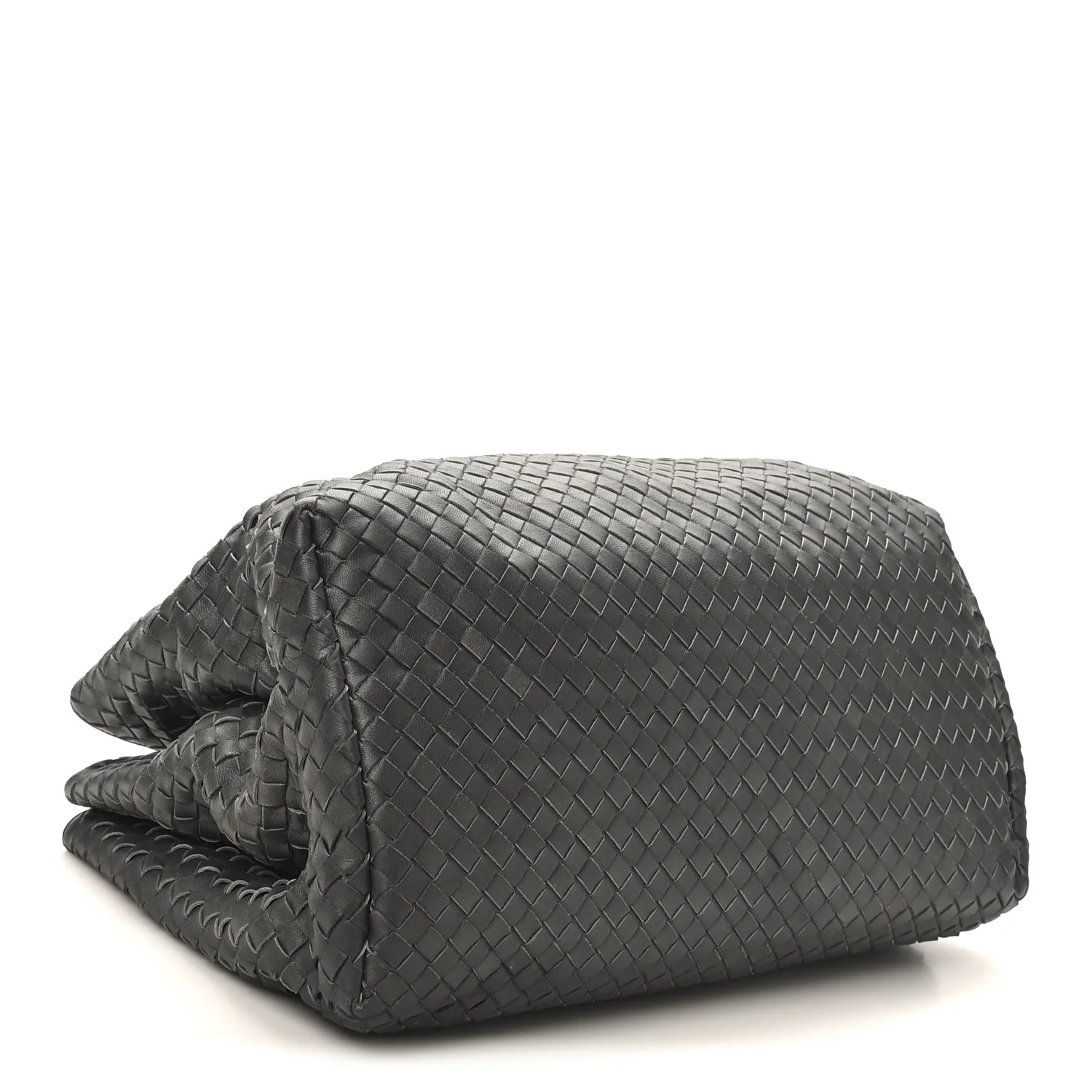 Nappa Intrecciato Medium Roma Tote Ferro Gray - Image 4