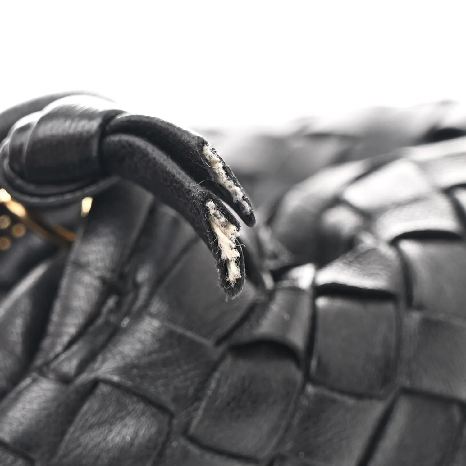 Nappa Intrecciato Medium Veneta Hobo Black - Image 13