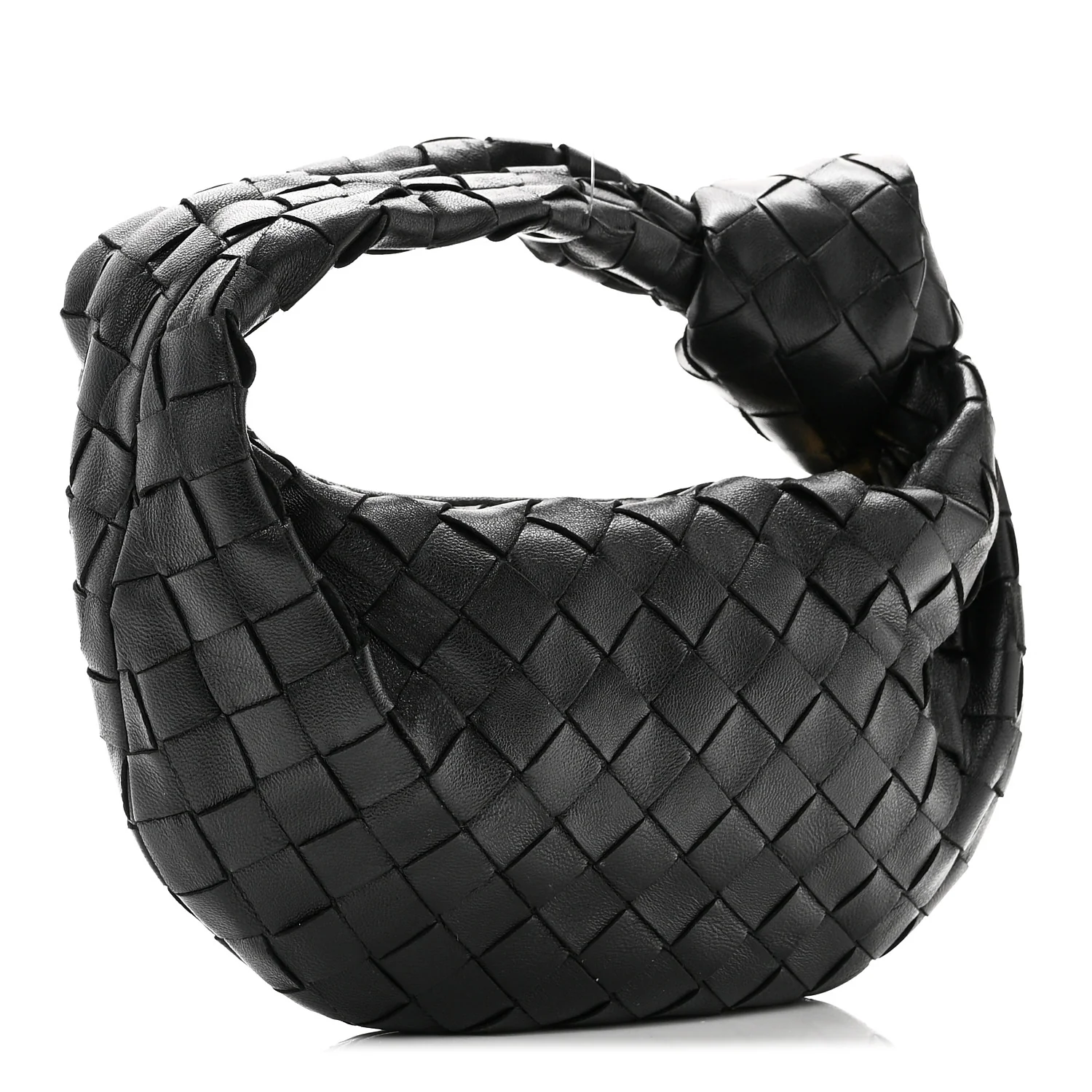 Nappa Intrecciato Mini Jodie Black - Image 3
