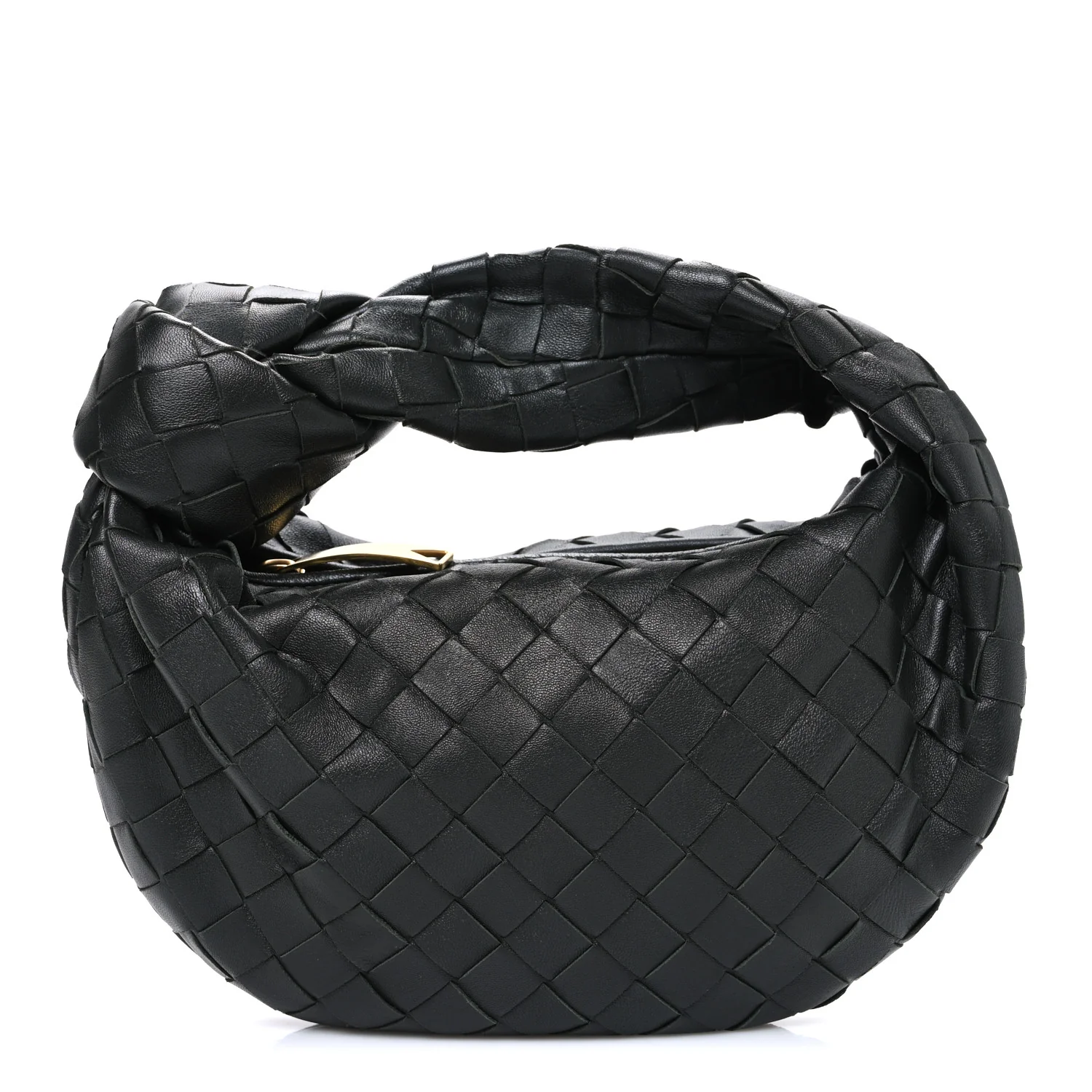 Nappa Intrecciato Mini Jodie Dark Moss