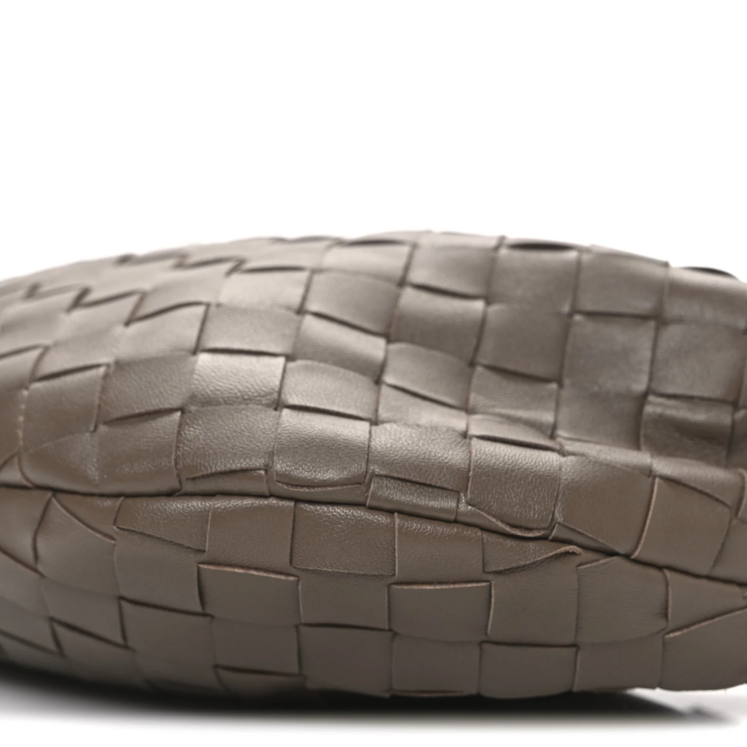Nappa Intrecciato Mini Jodie Dark Taupe - Image 11