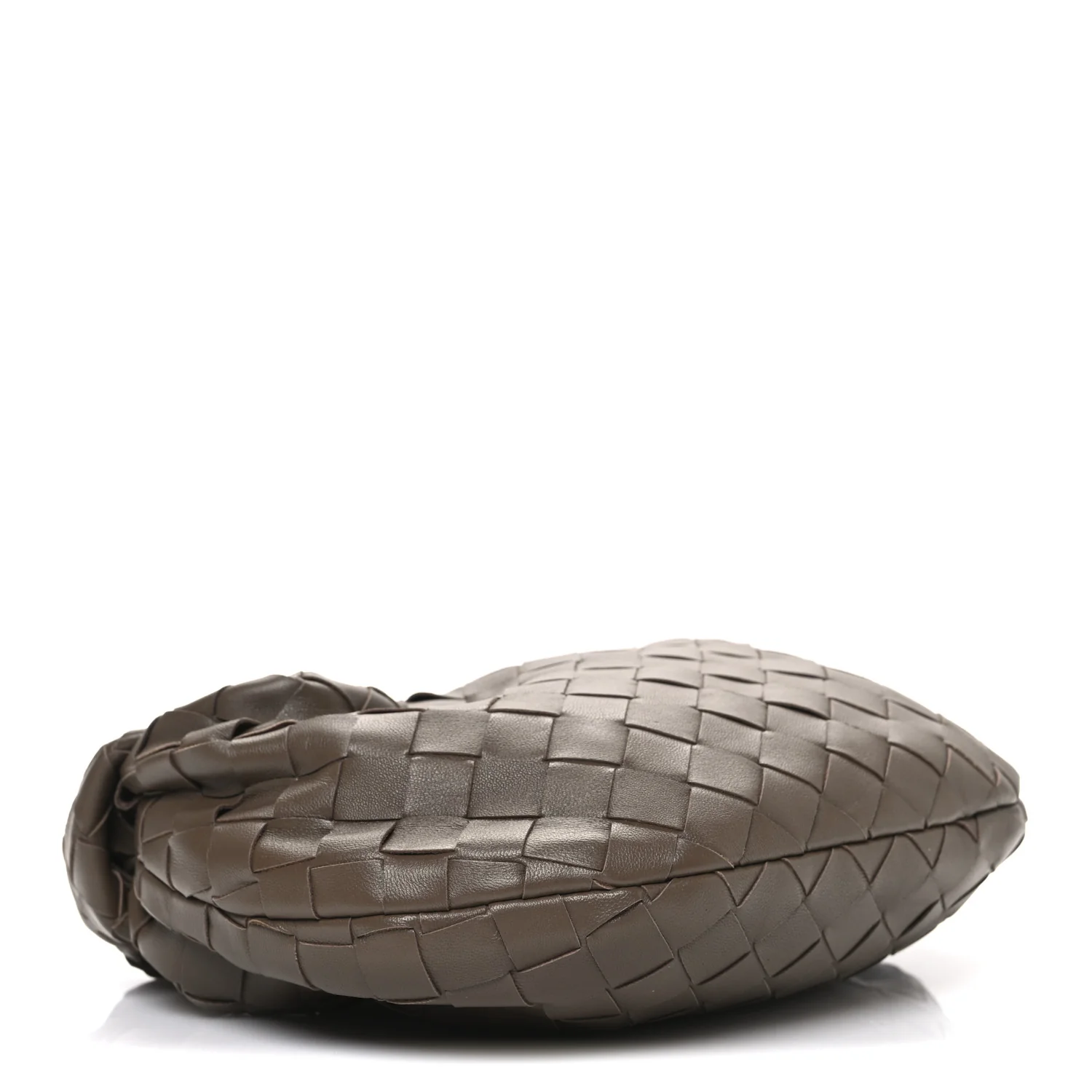 Nappa Intrecciato Mini Jodie Dark Taupe - Image 4