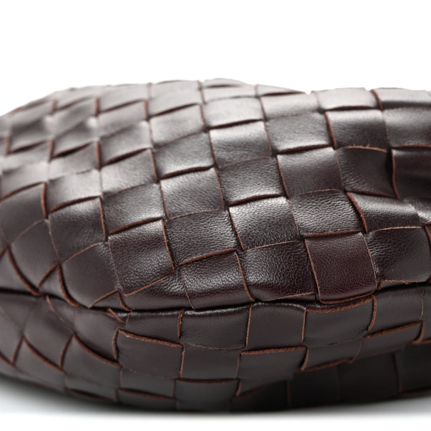 Nappa Intrecciato Mini Jodie Grape - Image 9